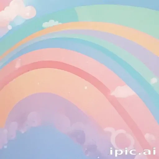 rainbow pastel wallpaper