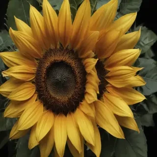 sunflower outline