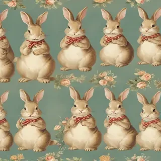 vintage bunnies
