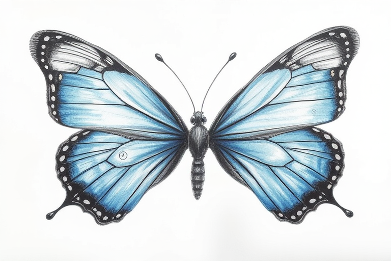 butterfly images drawing