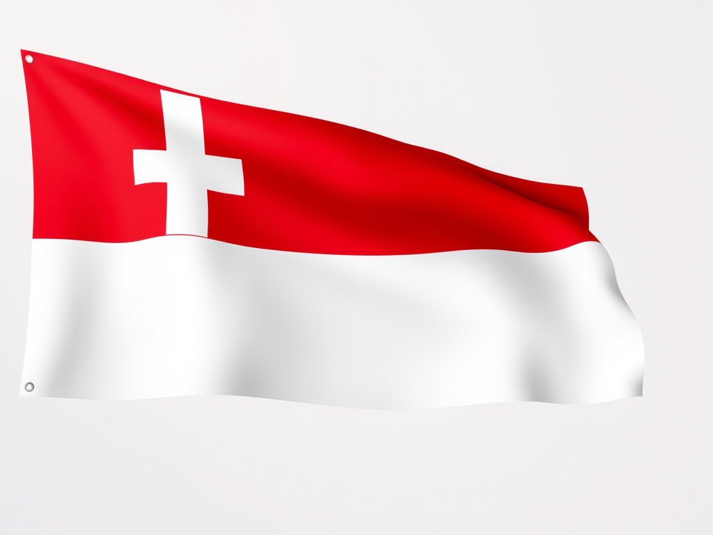 design a high-resolution image of the flag of Georgia with vibrant colors and crisp lines, using a DSLR camera with a 50mm lens, aperture set to f/11, shutter speed at 1/125s, and ISO 100, taken in a well-lit studio setting.