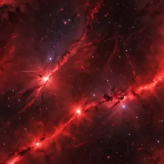 galaxy red wallpaper