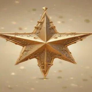 christmas star clipart