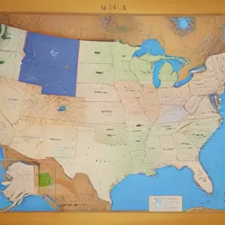 mapa usa