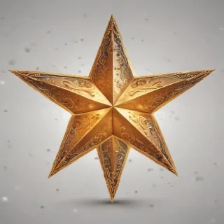 christmas star clipart free