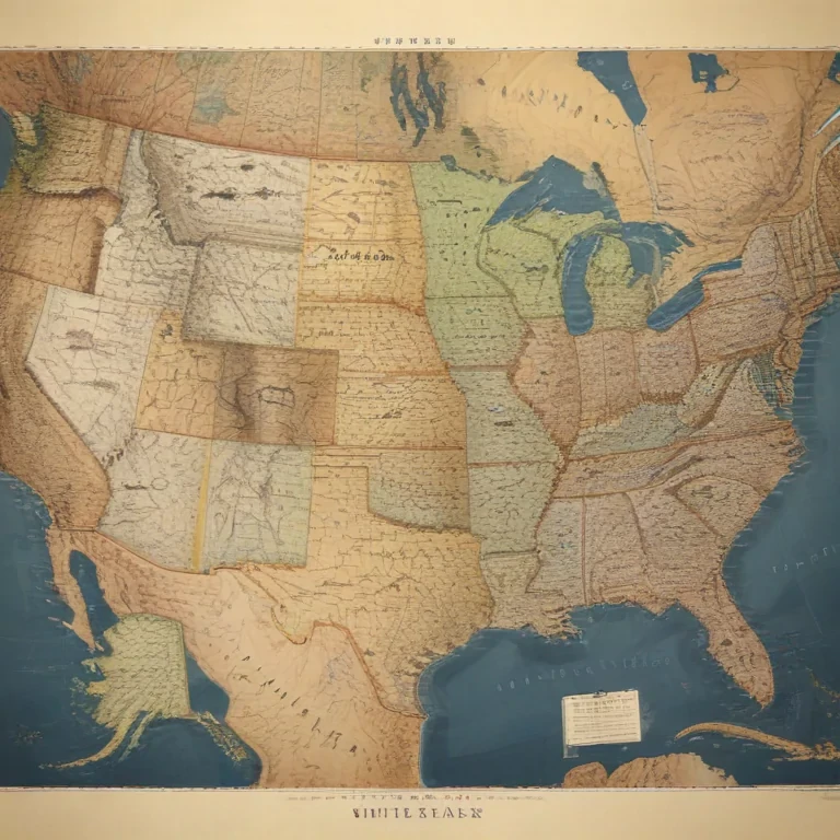 map of united states of america