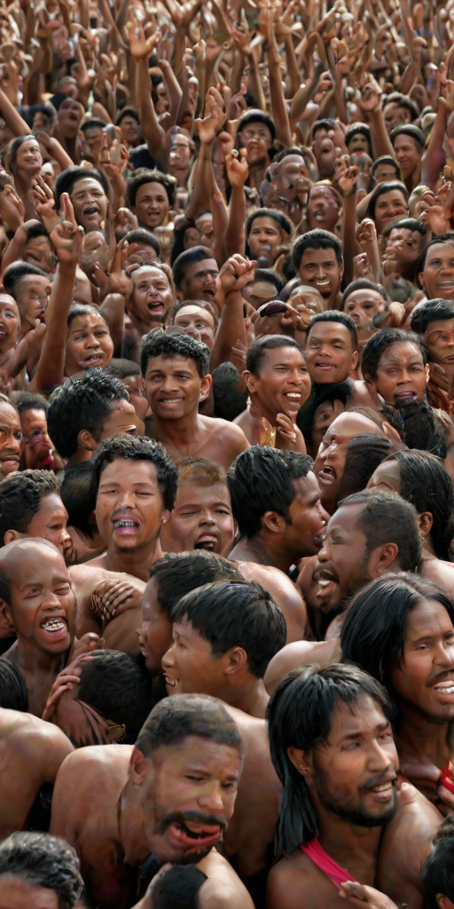 crowded png