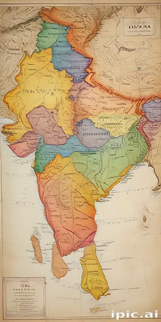 map of india