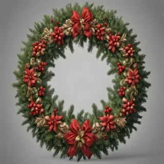 christmas wreath png