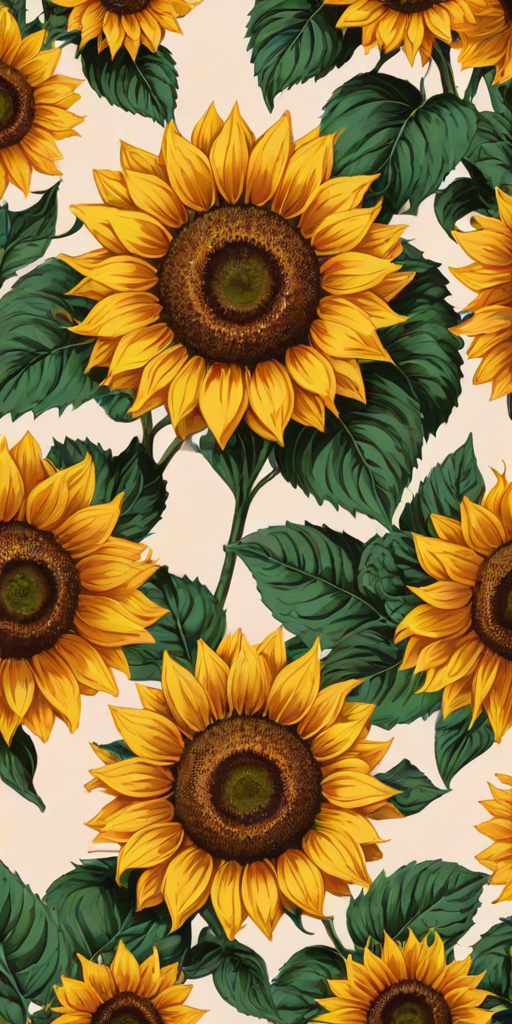 sunflower backgrounds aesthetic