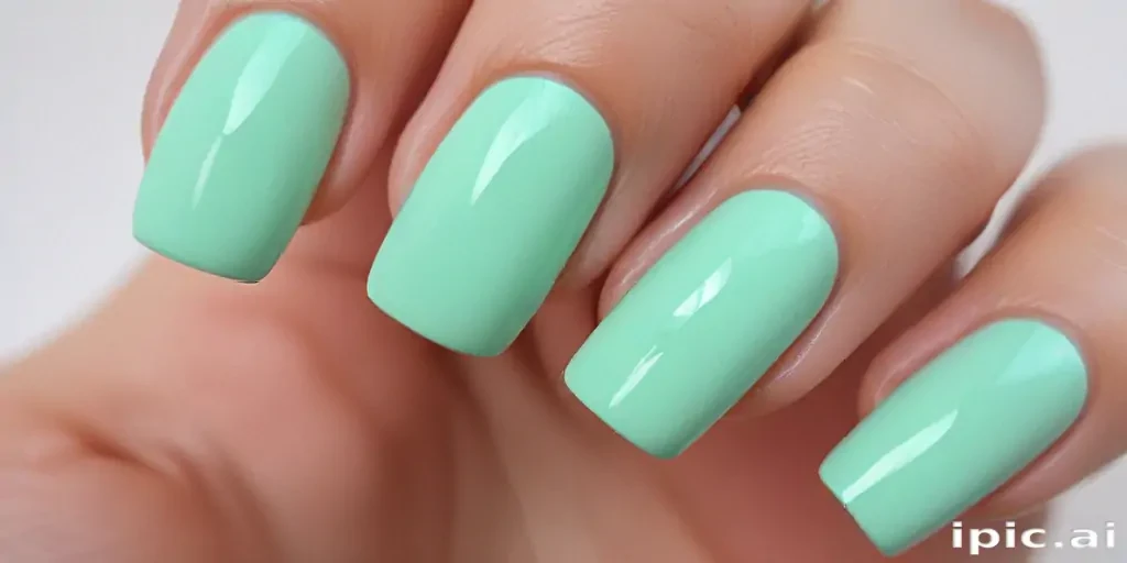 aesthetic mint green