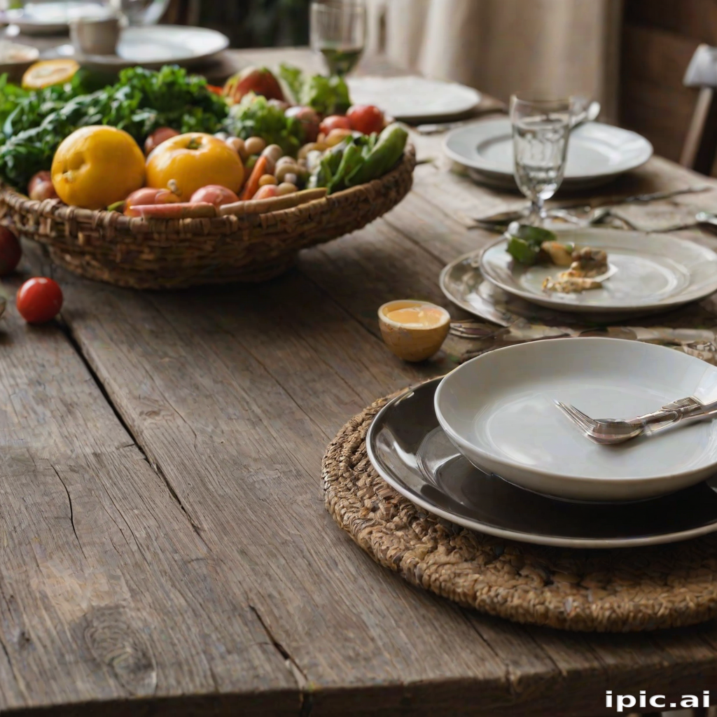 background of table