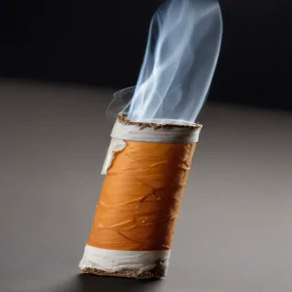 transparent cigarette