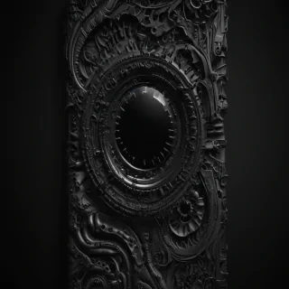 black phone wallpaper