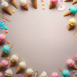 background for ice cream