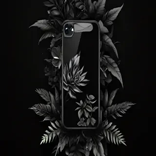 black aesthetic iphone wallpaper
