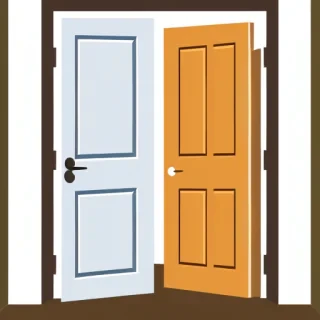 open door clip art