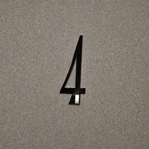 number 4