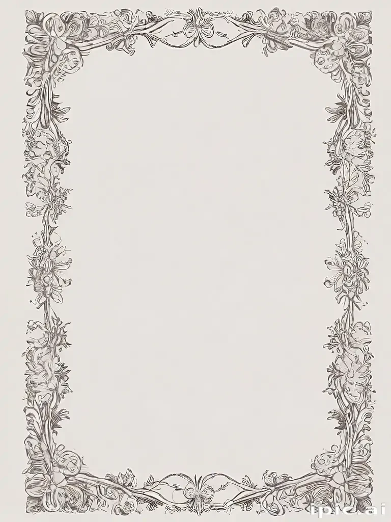 aesthetic border png