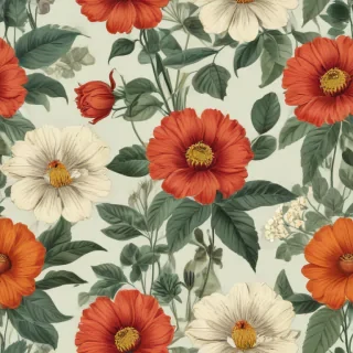 vintage flower illustration