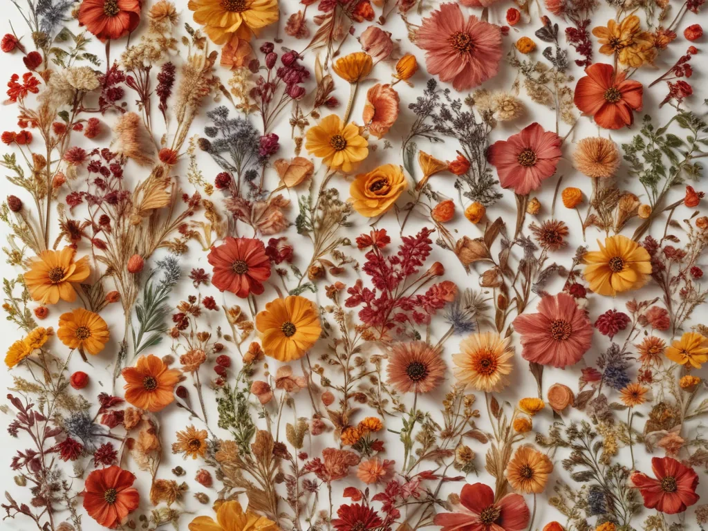 dried flowers png