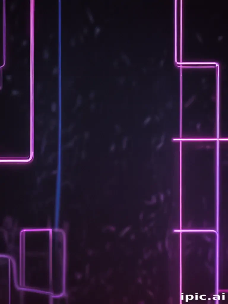 iphone neon wallpaper
