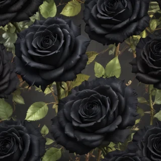black roses background