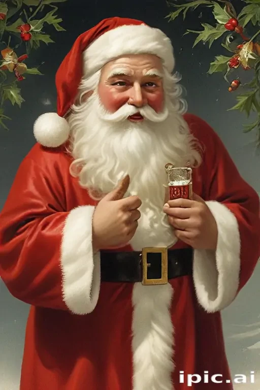 vintage santa image