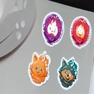 transparent cute stickers