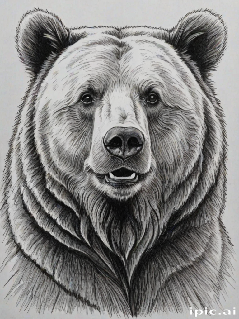 bear pictures to draw