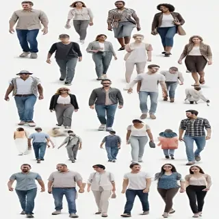 people walk png