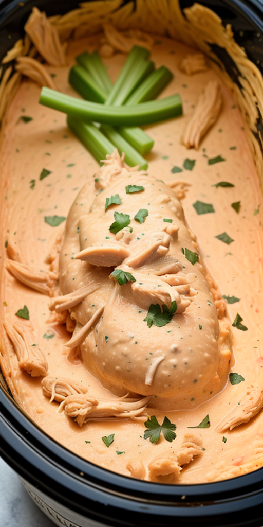 buffalo chicken dip slow cooker raw chicken