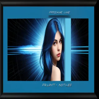 blue frame png