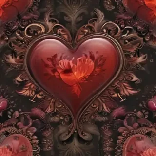 heart wallpaper aesthetic