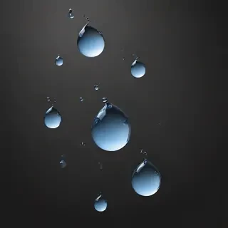 water droplets png transparent