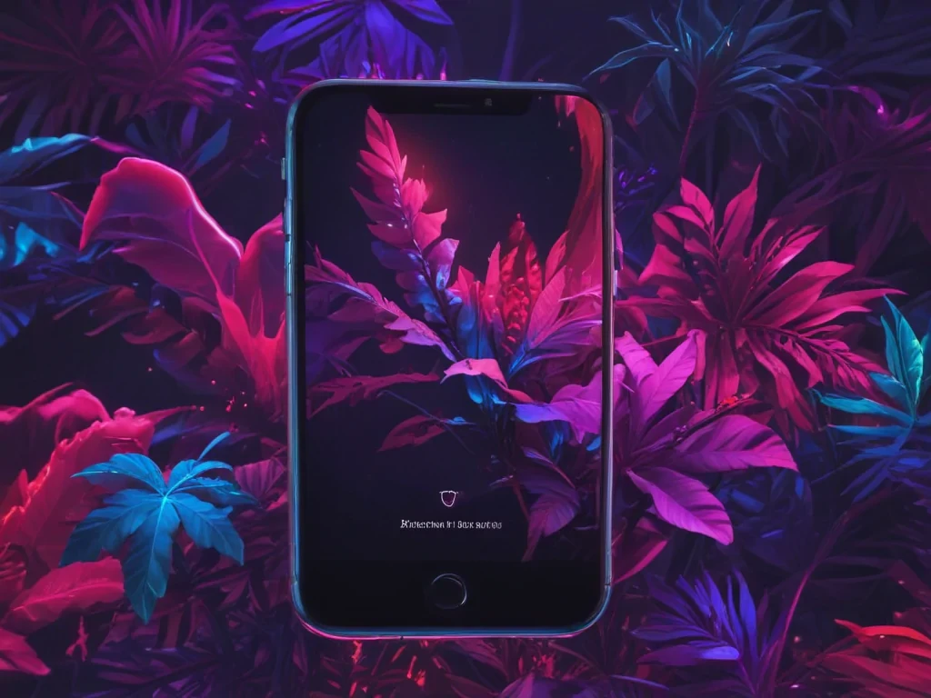 neon backgrounds for iphone