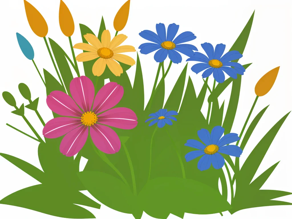 wildflower clipart free