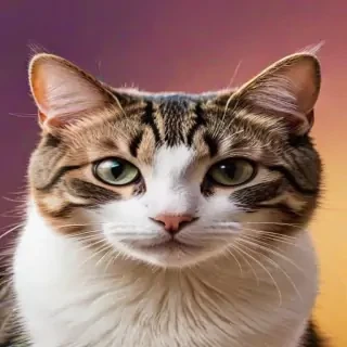 cat with background