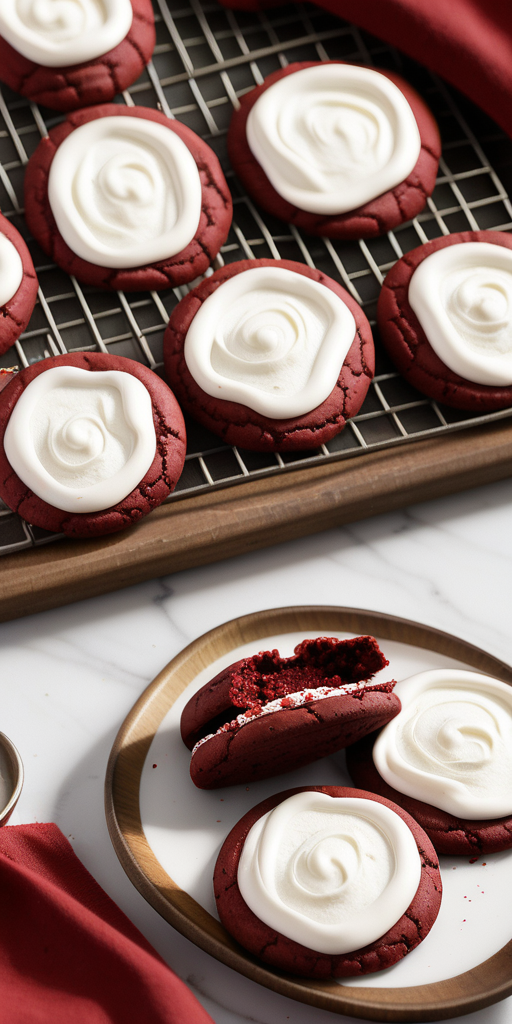red velvet cool whip cookies