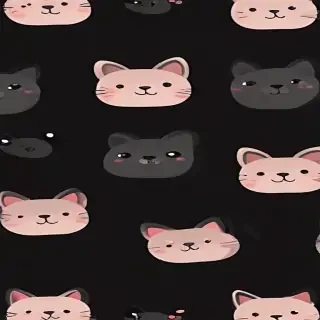 cute black iphone wallpaper