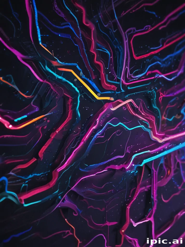 neon wallpaper iphone