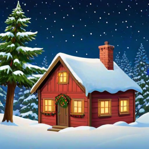 christmas story background