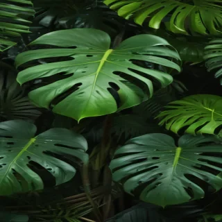 monstera background