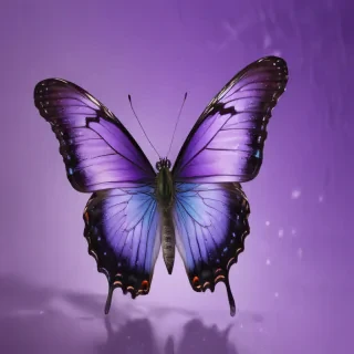 butterfly purple background