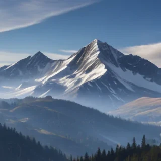mountains transparent