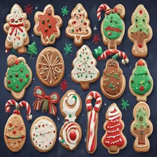 holiday cookie clipart
