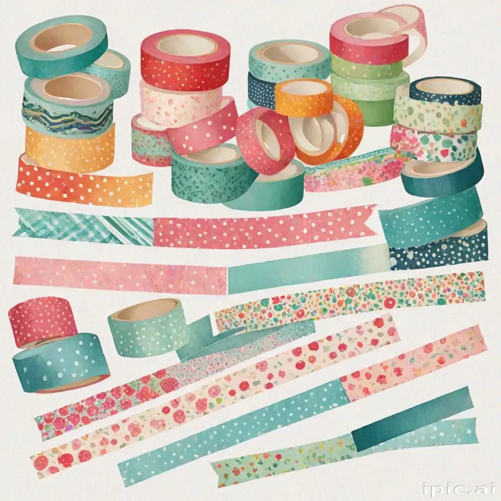 washi tape clipart