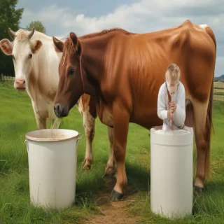 milking lesbos