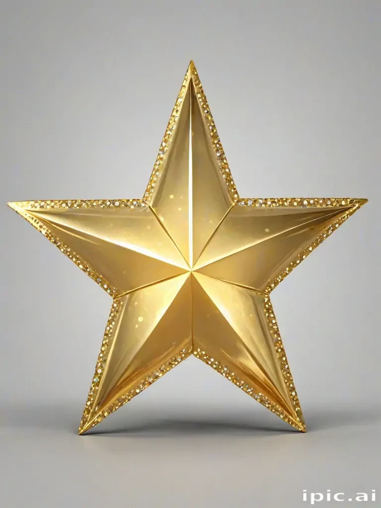 golden star transparent