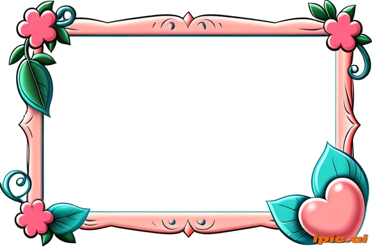 cute frame png
